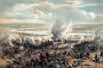 The Battle of Calafat by Unbekannt