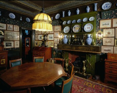 The Dining Room, Linley Sambourne House by Unbekannt