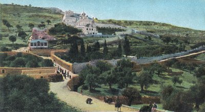 The Garden of Gethsemane, Jerusalem by Unbekannter Künstler