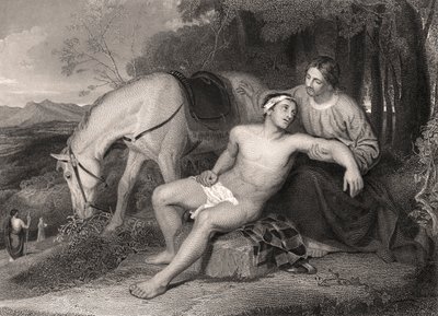 The Good Samaritan by Unbekannter Künstler