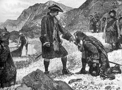 The Landing of Prince Charlie by Unbekannter Künstler