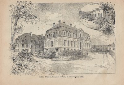The Pasteur Institute in Paris by Unbekannter Künstler