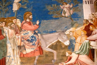 The Scrovegni Chapel. Fresco by Giotto by Unbekannter Künstler