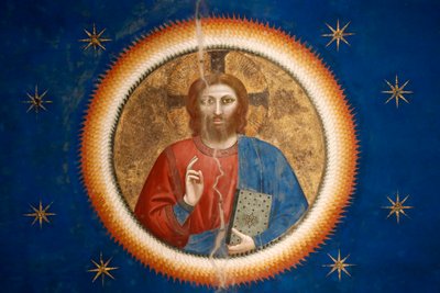 The Scrovegni Chapel. Fresco by Giotto by Unbekannter Künstler