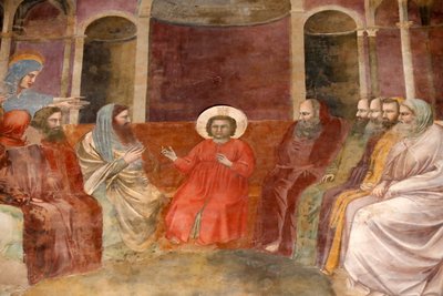 The Scrovegni Chapel. Fresco by Giotto by Unbekannter Künstler