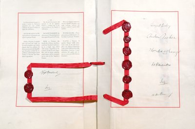 The Treaty of Trianon by Unbekannt