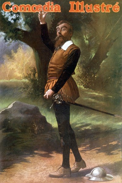 The Actor Marcoux as Don Quichotte by Unbekannter Künstler