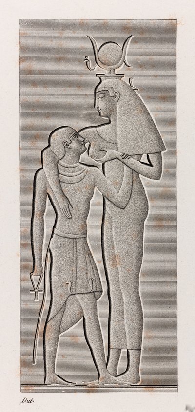 Thebes, Karnak, close up by Unbekannt