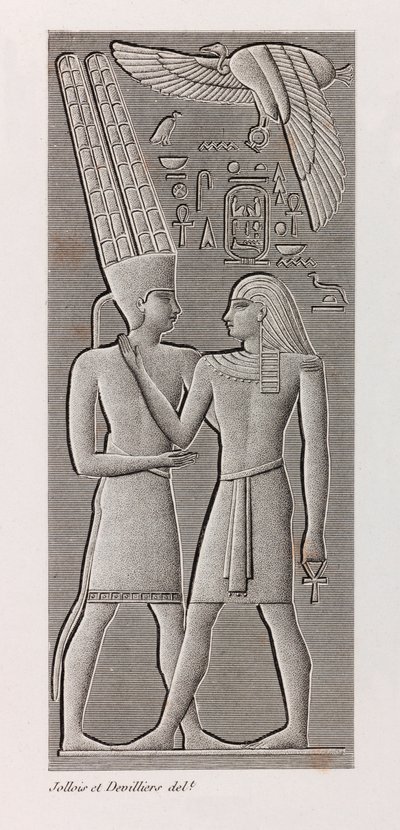 Thebes, Karnak (close up) by Unbekannt