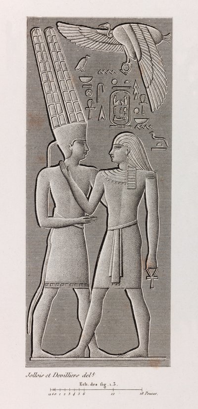Thebes, Karnak close up by Unbekannt