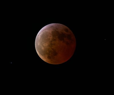 Total Lunar Eclipse, 3 March 2007 by Unbekannt