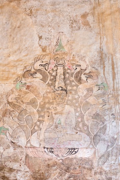 Wall Painting, Sulamani Pahto, Bagan by Unbekannter Künstler