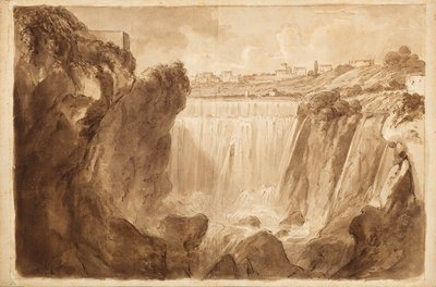Waterfalls of Tivoli by Unbekannter Künstler