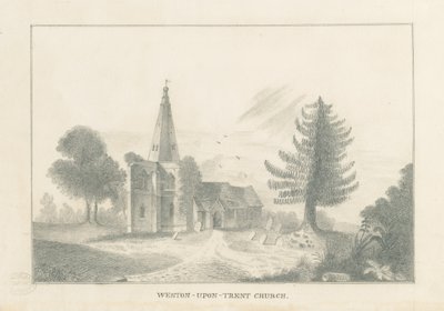 Weston-on-Trent Church by Unbekannt