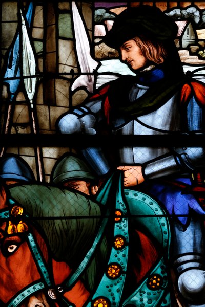 Window, Bourges Cathedral, France by Unbekannter Künstler