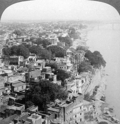 Benares Varanasi, India, 1903 by Underwood and Underwood