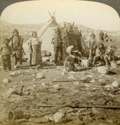 Eskimos, Greenland by Underwood and Underwood