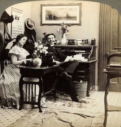 Flirtation by Underwood and Underwood