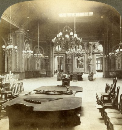 Roulette Salon, Monte Carlo, Monaco by Underwood and Underwood