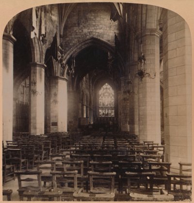 St. Giles Cathedral, Edinburgh, Scotland by Underwood and Underwood