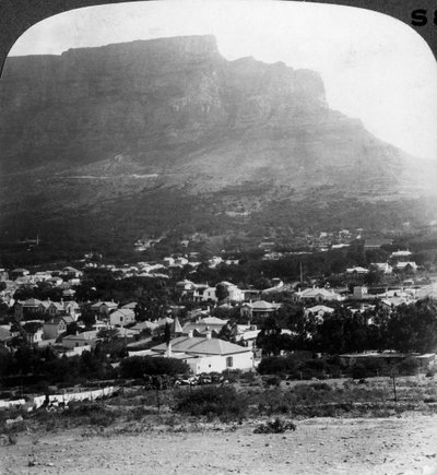 Table Mountain, Cape Town, South Africa by Underwood and Underwood