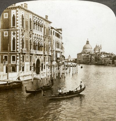 The Grand Canal, Venice, Italy by Underwood and Underwood