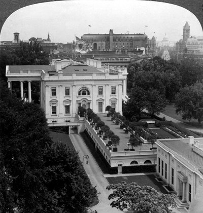 The White House, Washington DC, USA by Underwood and Underwood