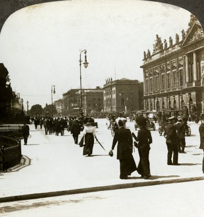 Unter den Linden, Berlin, Germany by Underwood and Underwood