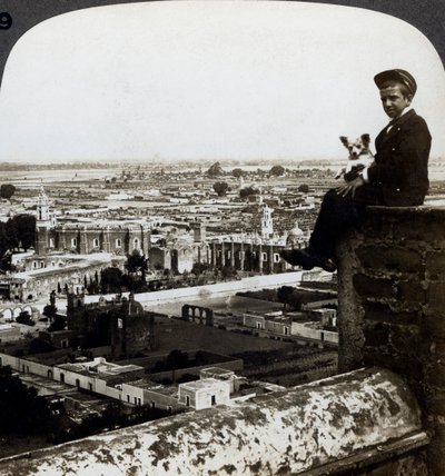 View of Cholula, Mexico by Underwood and Underwood