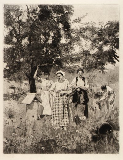 Among the Beehives by Unidentified