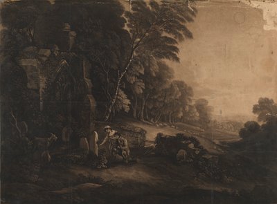 Country Churchyard by Unidentified