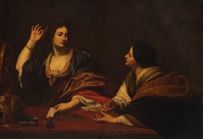 Martha Scolding Her Vain Sister Mary Magdalene by Unidentified