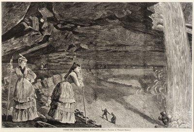 Under the Falls, Catskill Mountains by Unidentified