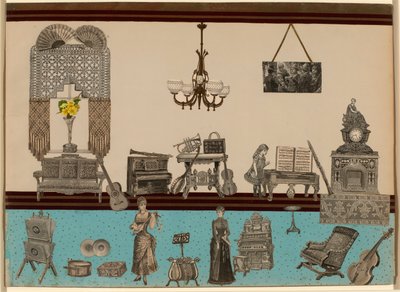 Untitled (Victorian Collage) by Unidentified