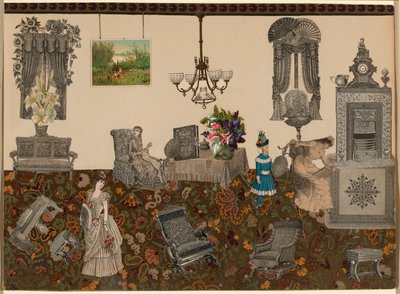 Untitled (Victorian Collage) by Unidentified