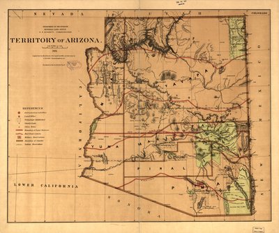 Territory of Arizona by United States. General Land Office