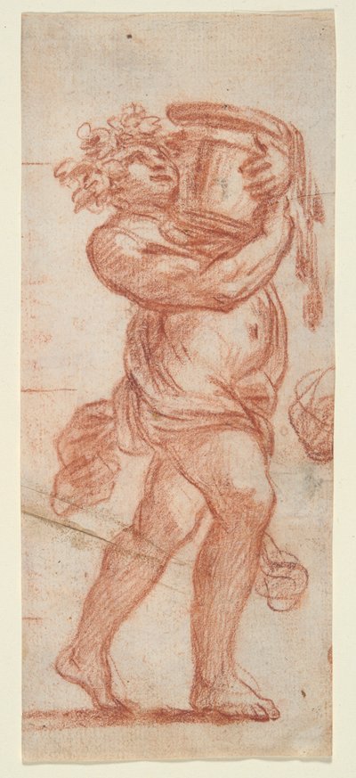A Youthful Attendant of Bacchus by Unknown