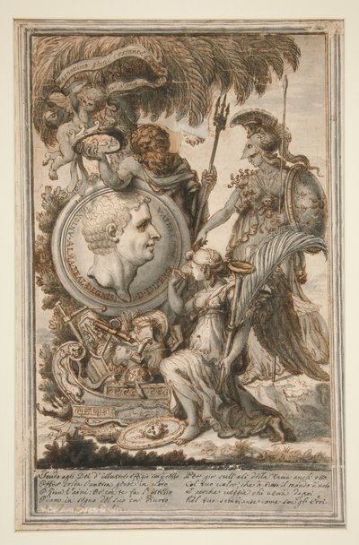 Allegory in Honor of Antonio Vaini by Unknown