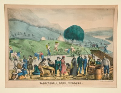 California Gold Diggers (no. 370) by Unknown