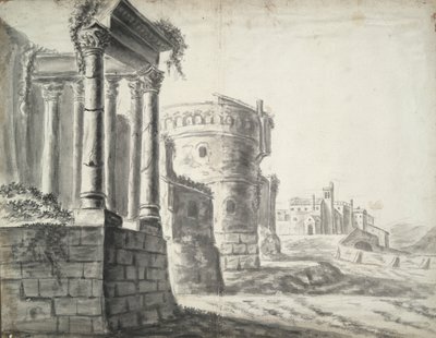 Classical Ruins and Other Buildings by Unknown
