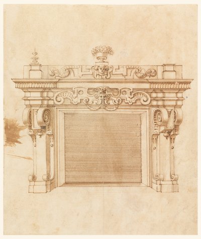 Design for a Chimneypiece by Unknown