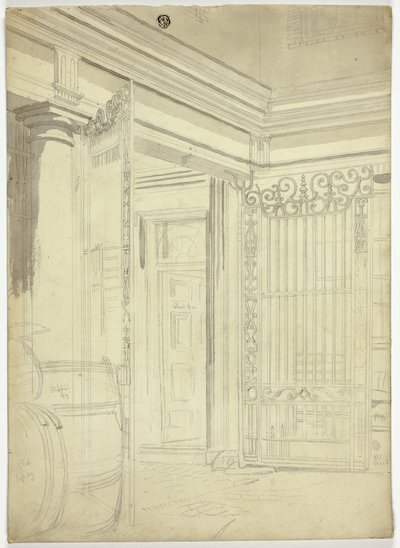 Entryway with Open Gate by Unknown