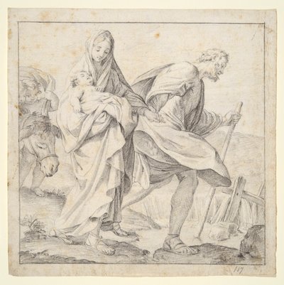 Flight into Egypt (Copy) by Unknown