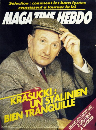 Magazine Hebdo: Krasucki by Unknown
