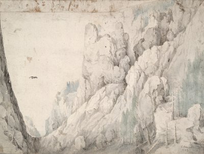 Mountainous Landscape by Unknown