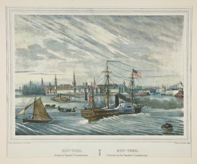New-York. Arrival of the Transatlantic Steamer by Unknown
