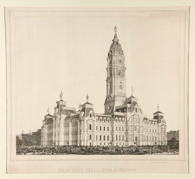 New City Hall, Philadelphia by Unknown
