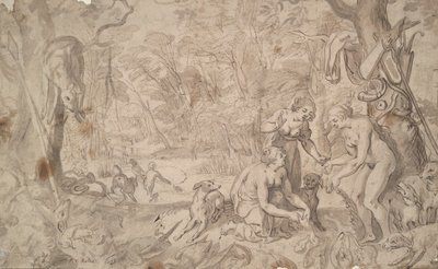 Nymphs in the Wood by Unknown