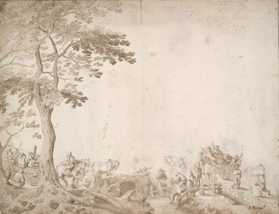Peasant Outing by Unknown