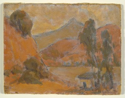 Pink Landscape by Unknown